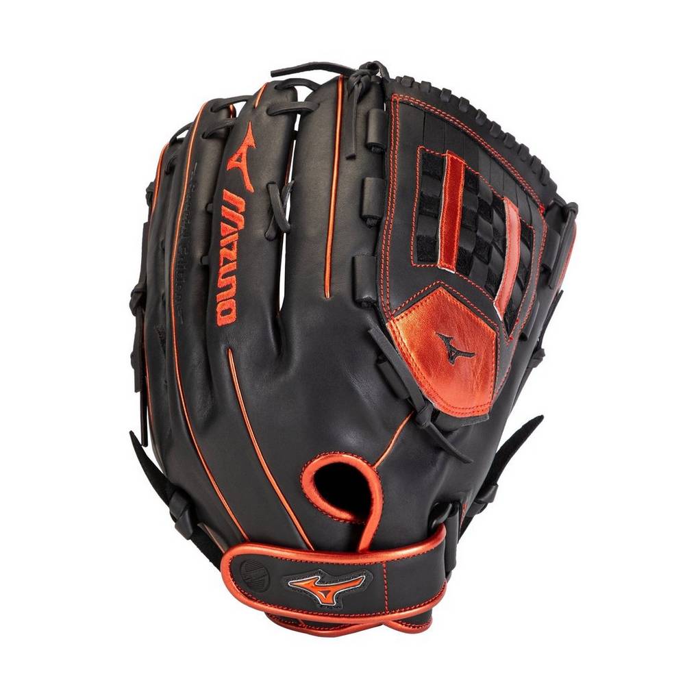 Mizuno MVP Prime SE Slowpitch 14" Férfi Kesztyű Fekete/Piros USM318065